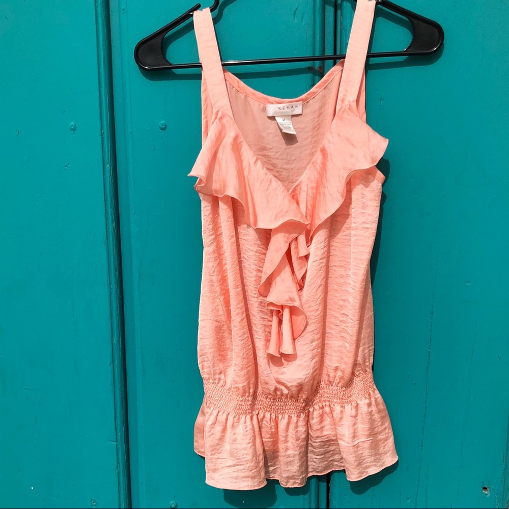 KENAR Coral tank top blouse